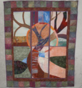 Hidden Tree (quilting) by Lani Longshore